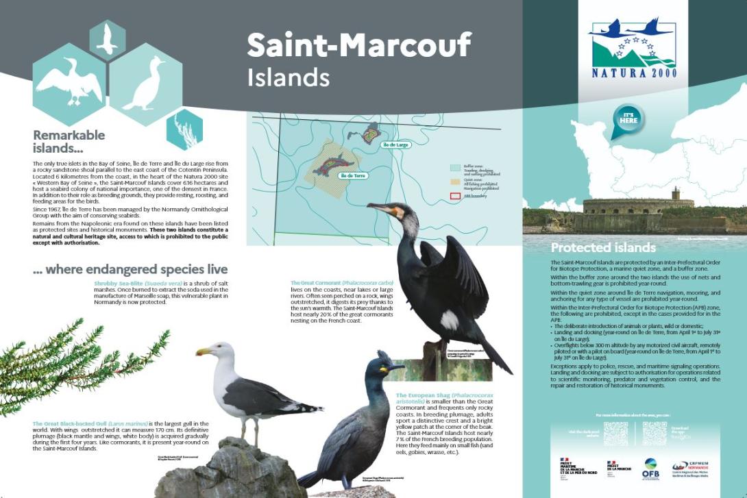 Réglementation du Pat Nat des iles St-marcouf EN