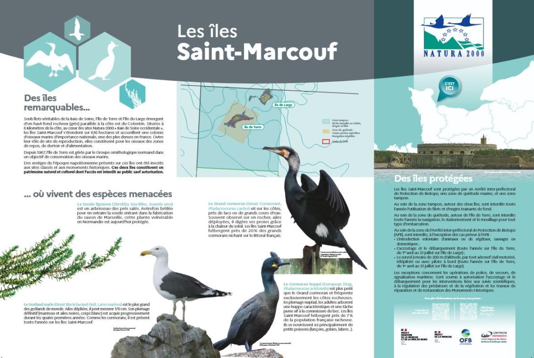 Réglementation du Pat Nat des iles St-marcouf Fr